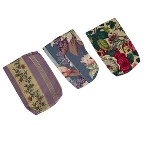 Joyce Ames Custom Made Vintage Shabby Chic Cabbage Rose florals simple bags 3